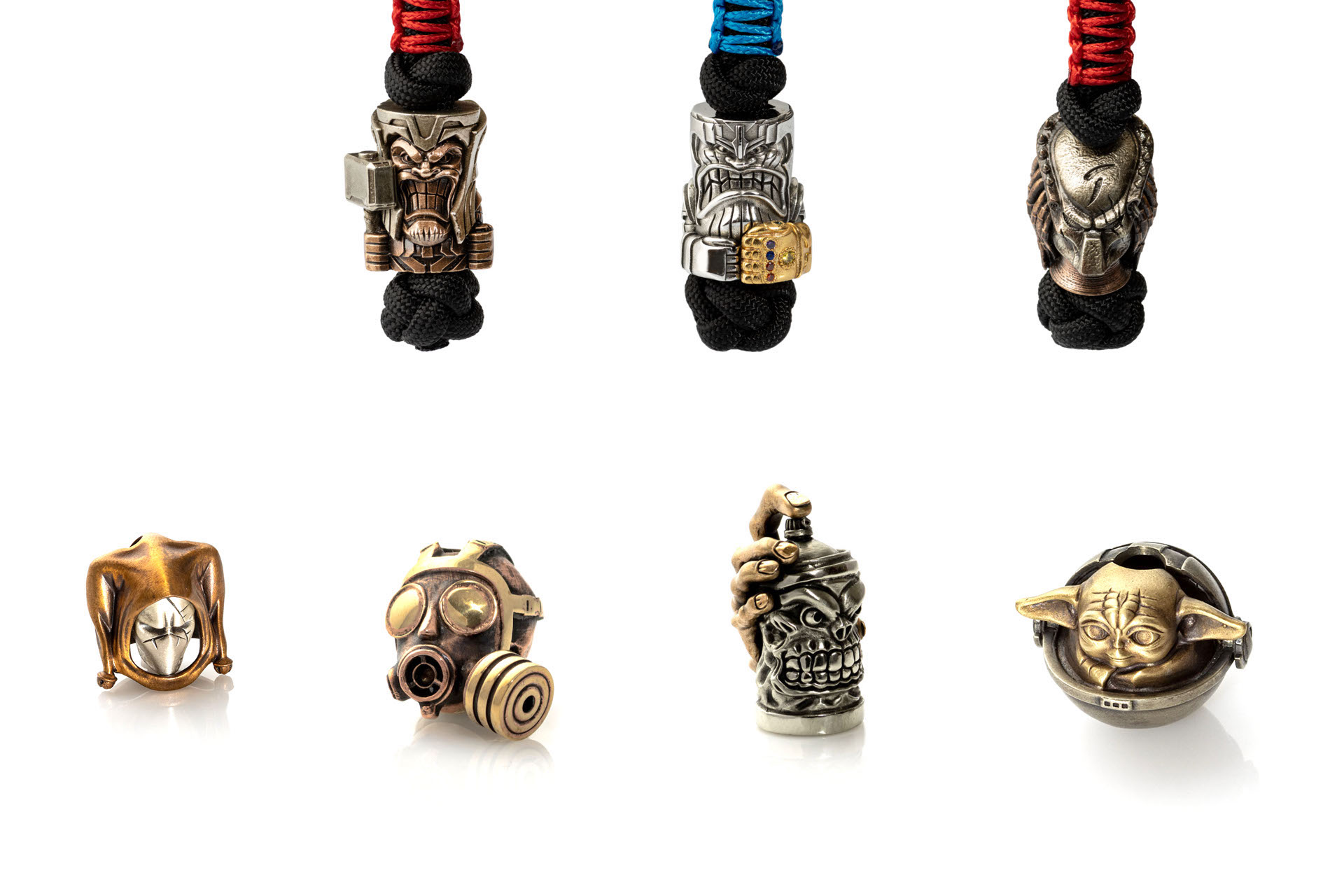 paracord-beads